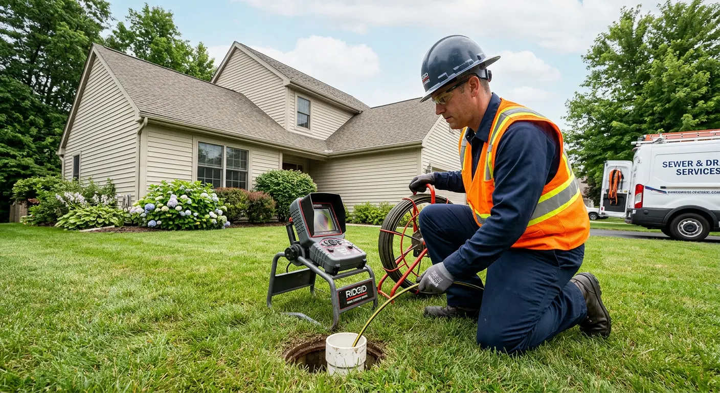 Sewer Line Cleaning in Rantoul, IL